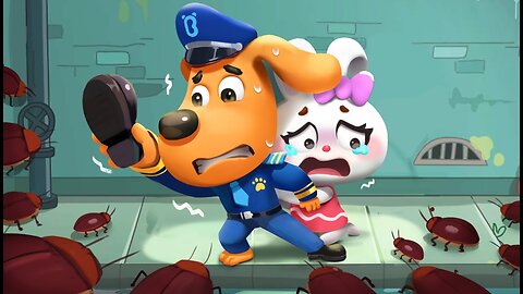 Monsters Under the Manhole Cover | Kids Cartoon | Sheriff Labrador | BabyBus