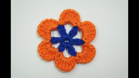 How to crochet flower free written pattern in description