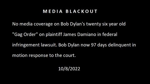 Media Blackout