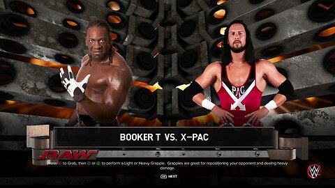 WWE 2k23 Booker T vs X Pac
