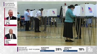 Voter escorted out of polling location by ambulance due to heat