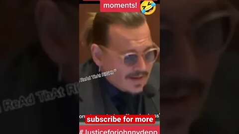 Funny moments from Johnny deep trial #shorts