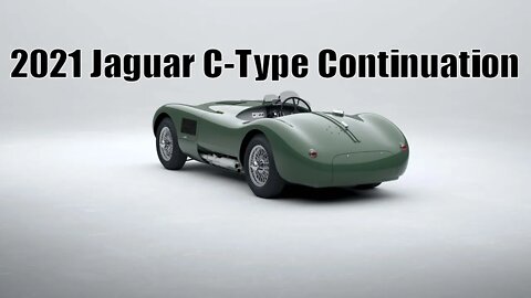 2021 Jaguar C-Type Continuation