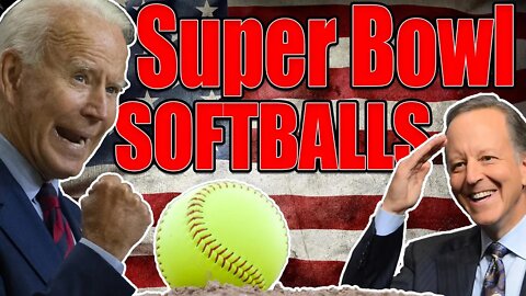 Jim Gray lobs softballs to Biden in Super Bowl interview.