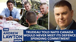 Trudeau told NATO Canada would never meet its defence spending commitment
