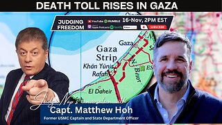 Matthew Hoh, fmr USMC Captain: Death in Gaza