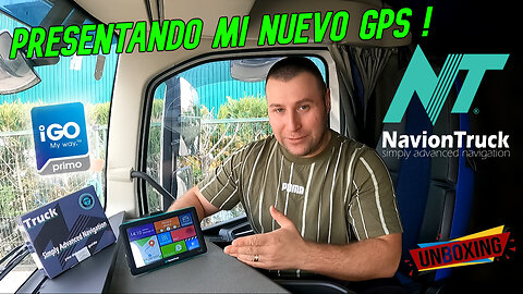 Presentando mi Nuevo GPS ! NavionTruck PRO Evolution X7