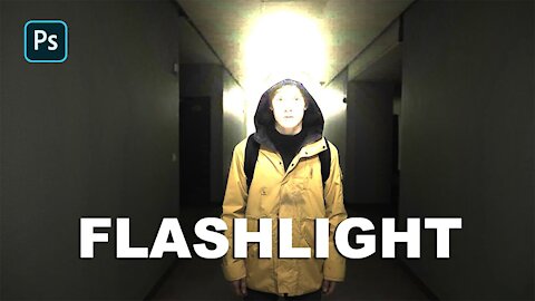 TUTORIAL PHOTOSHOP - HOW TO MAKE FLASHLIGHT