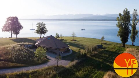 Tour In House by the Lake By FdMP Architectes Located on Lake Geneva's shores •SWITZERLAND