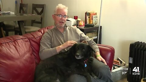 Lawrence dog survives stabbing, brings community together after losing owner in attack