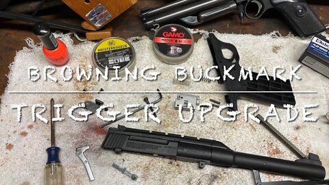 Browning Buckmark by Umarex trigger isn’t terrible, can I make it better?