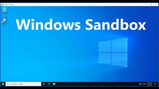 Ativando Área restrita do Windows (Virtualização) SandBox !!!