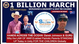 LIVE from Australia to 1776 Nation: 1 BILLION March 4 The Children Derek Johnson & Dave GURU Graham