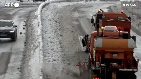 Η Ελπίδα και τα αποτελέσματα της σφοδρής χιονόπτωσης σε Αθήνα