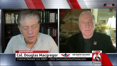 Judge Napolitano w/ Col Douglas Macgregor - Judging Freedom 06/10/2024