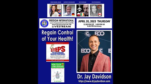 #221 Dr Jay Davidson - Regain Control of Your Health