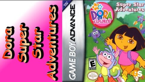 Dora The Explorer Super Star Adventures on the GBA