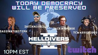 Zacchaeus S1 E20: Helldivers 2 Collab W/ @sassintorsteph @tcwarrior2020 @zackinthebox