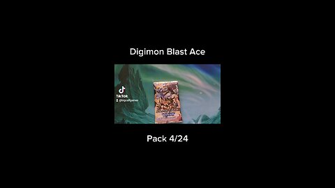 Digimon Blast Ace Pack 4/24