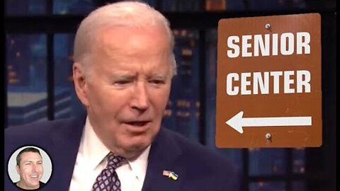 JOE BIDEN ATTEMPTS TO ALLEVIATE CONCERNS ABOUT HIS AGE ON LATE NIGHT TALK SHOW - DOES THE OPPOSITE