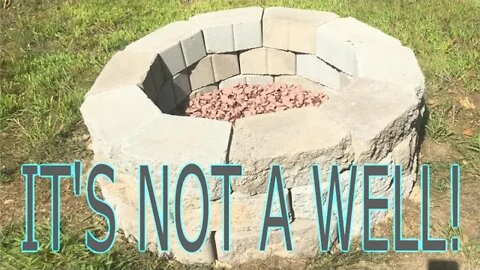 Quick and easy DIY firepit for under $80