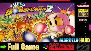 Super Bomberman 2 - Super Nintendo (Full Game Walkthrough)