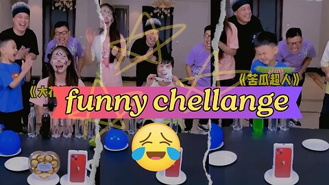 Exciting Blind Color Challenge, Loser's Face Will Be Painted! ! # Funnyfamily #Partygames@viral