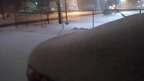 Christmas Eve 2020 Snowstorm in Akron Ohio