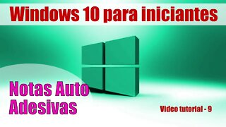 Notas auto adesivas Windows 10