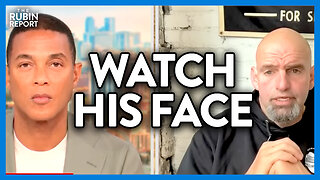 Watch Don Lemon's Awkward Face as Fetterman's Speaks a Nonsense Word Salad | DM CLIPS | Rubin Report