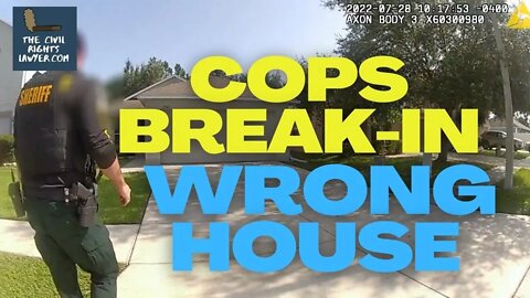 Genius Cops Break In Wrong House | Hilarious Body Cam