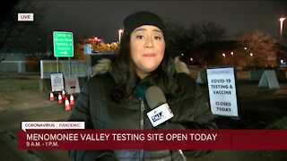 Menomonee Valley testing site open on Friday