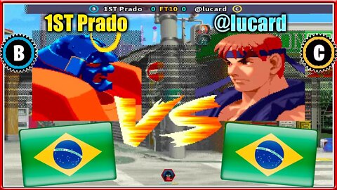 Street Fighter Alpha: Warriors Dreams (1ST Prado Vs. @lucard) [Brazil Vs. Brazil]