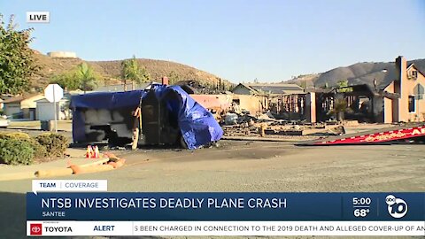 NTSB investigating deadly Santee plane crash