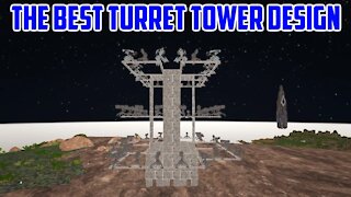 ARK: Survival Evolved - One Of The Best Turret Tower Designs?