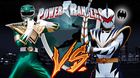 Mighty Morphin Green Ranger Vs. Dino Thunder White Ranger