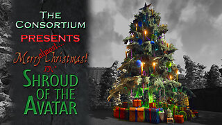 Shroud of the Avatar - Setup for the Christmas Party!