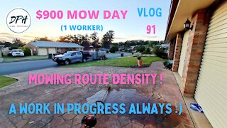 $900+ Mow Day // 1 Worker // How To //