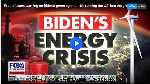 How Biden's green agenda will run the U.S. into the ground.