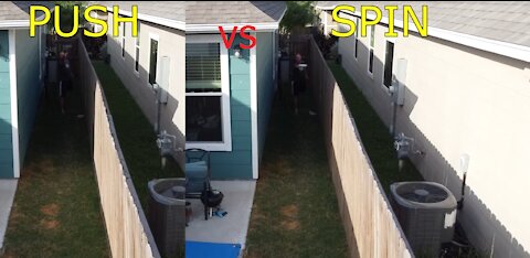 Spin Putt vs Push Putt