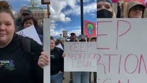 Whores of Babylon rally for abortion at Utah State Capitol