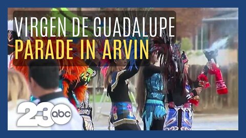 Arvin community holds Virgen de Guadalupe parade