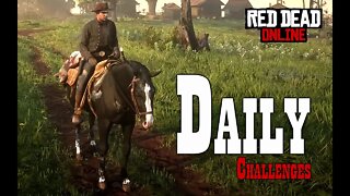 Red Dead Online 13 - Daily Challenges - No Commentary Gameplay