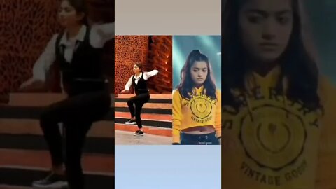 best Sai Pallavi Vs Rashmika Mandanna Cute 🥰 #whatsapp #status #dance video #SHORTS #tiktok #reel