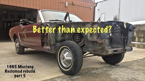 1965 Ford Mustang restomod coyote swap project part 5