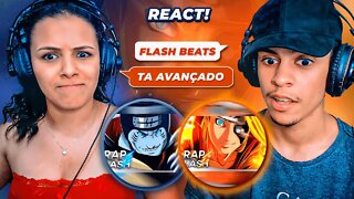 2 EM 1 | Flash Beats | Rap do Kisame Hoshigaki e Rap do Deidara (Prod.WB Beats) | [React Rap Nerd] 🔥