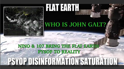NINO W/ ALPHA & 107. FLAT EARTH PYSOP EXPOSED. THEY WERE PLAYING US. TY JGANON & SGANON