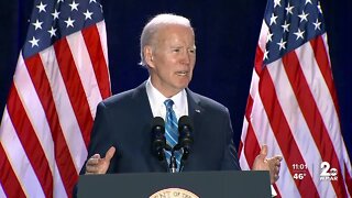 Biden back in Baltimore: Inner Harbor roads close Wednesday as president visits