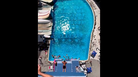 water slide and pool #swimmingpool #viral #rumble