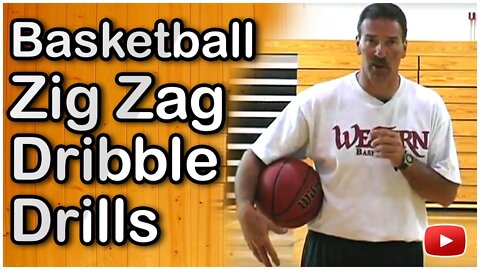 Basketball Zig Zag Dribble Drills featuring Coach Al Sokaitis